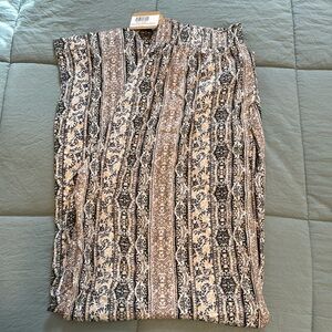 Patterned Flowy Pants NEVER BEEN WORN: NEW WITH TAGS